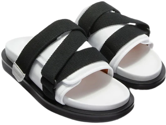 AMBUSH Sandalia Cushion 'Negro Blanco' BMIH001S22LEA0010110 Lookbook AMBUSH Sandalia Cushion 'Negro Blanco' BMIH001S22LEA0010110