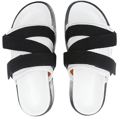 AMBUSH Sandalia Cushion 'Negro Blanco' BMIH001S22LEA0010110 Shop AMBUSH Sandalia Cushion 'Negro Blanco' BMIH001S22LEA0010110