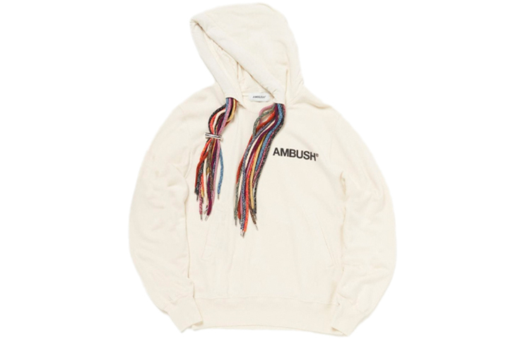 AMBUSH Drawstring Braided Hoodie Unisex Pullover 12112527