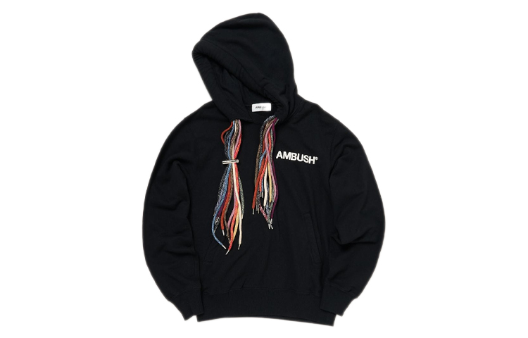 Order AMBUSH Drawstring Braided Hoodie Unisex Pullover 12112527