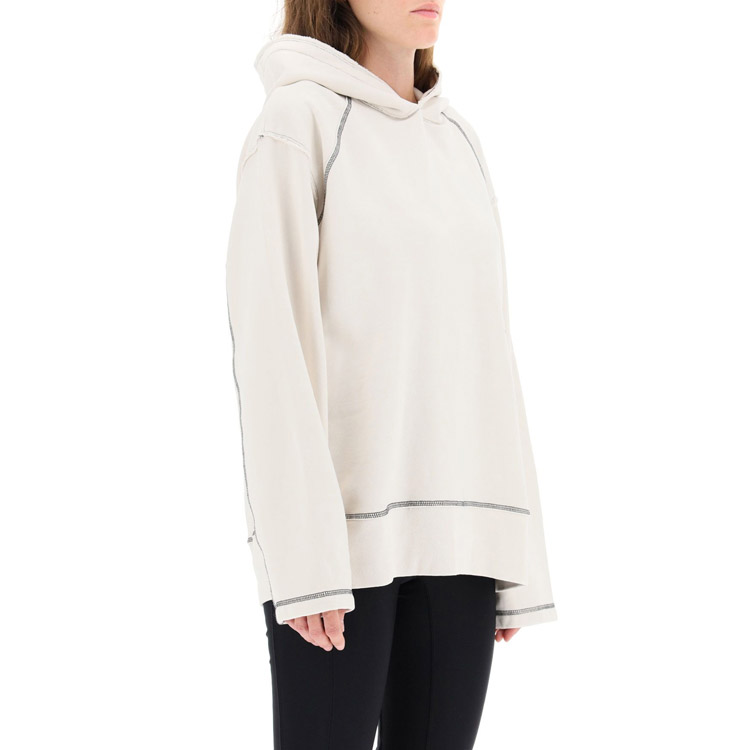 Details for Sudadera con Capucha Bordada AMBUSH Blanca BMBB001-F20FLE001-0202