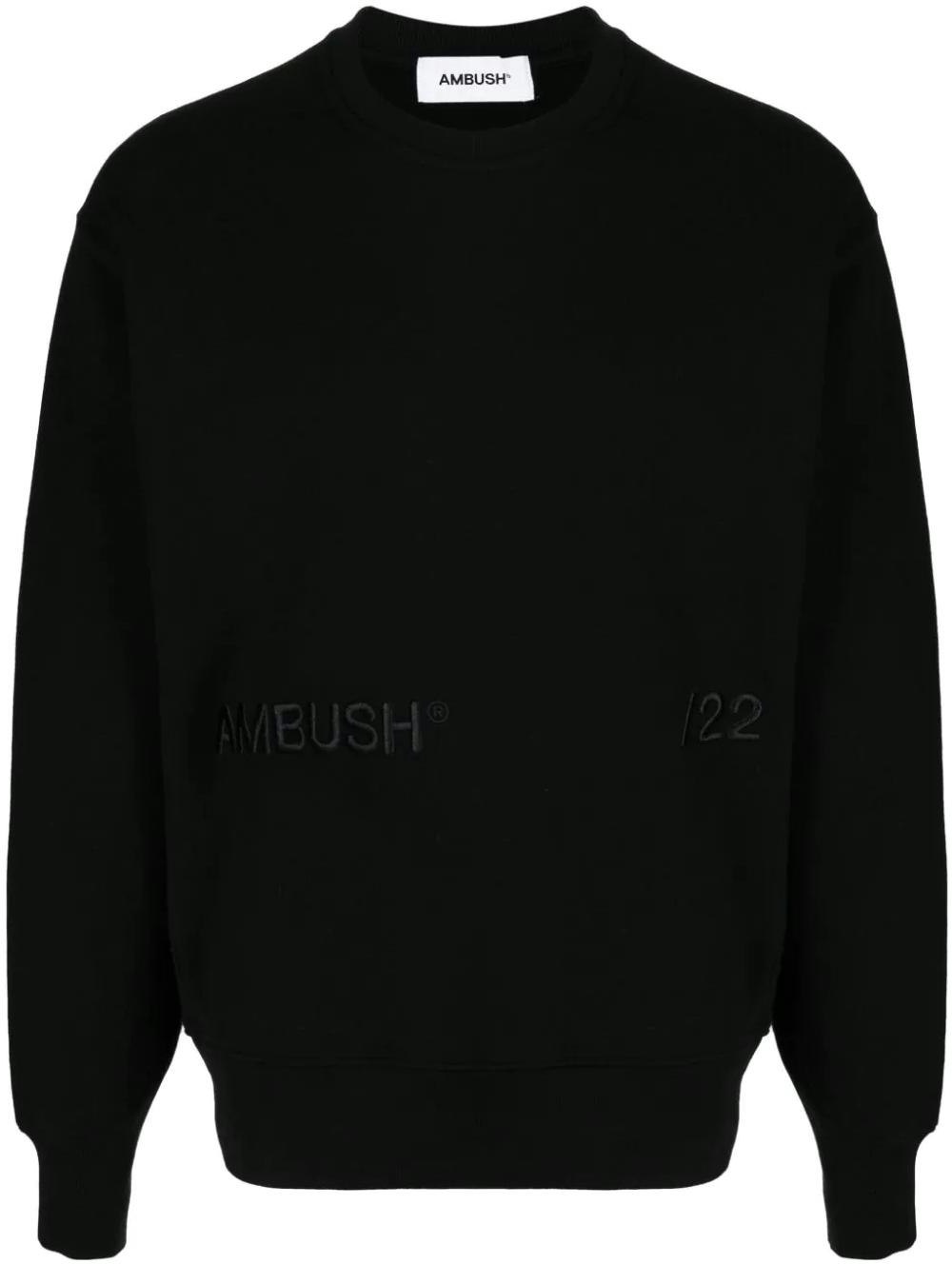 ambush-embroidered-logo-crewneck-pullover-sweatshirt-black-mens-bmba-005-s22-fle-0011010