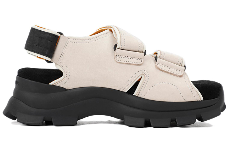 Order Sandalia de Moda AMBUSH 'Cuero Blanco' BMIH005S22LEA0010184