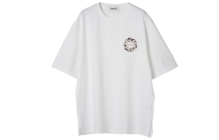 Shop AMBUSH 火焰標誌圖案男女通用T恤 12112237