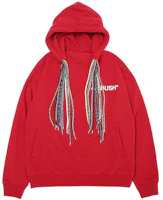 Order AMBUSH FW18 多繩連帽衛衣 男女款 - 勃艮第紅 12111416