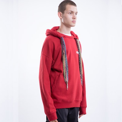 AMBUSH FW18 Hoodie Pullover Multi Cord Unisex - Maroon 12111416 Purchase AMBUSH FW18 Hoodie Pullover Multi Cord Unisex - Maroon 12111416