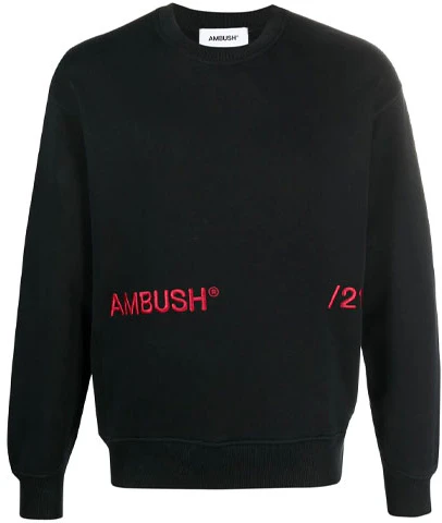 ambush-fw-21-black-logo-embroidered-crewneck-sweatshirt-relaxed-fit-bwba-006-s21-fle-0011025