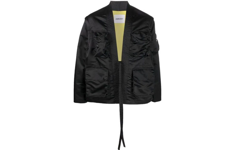 Ambush FW21 Multi-Pocket Detachable Nylon Jacket Men’s Black BMEL001G21FAB0011000