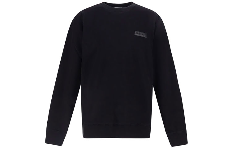 Ambush FW21 Solid Color Logo Patch Hoodie Black BMBA014F21FLE0011010