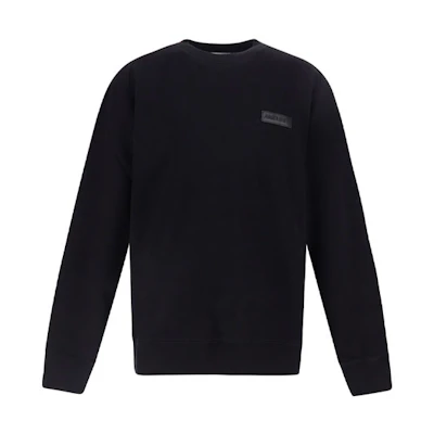 Ambush FW21 Solid Color Logo Patch Hoodie Black BMBA014F21FLE0011010