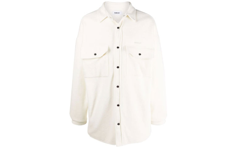 Ambush FW21 Studded Shirt Jacket Men’s Off-White BMEA017F21FAB0010304