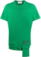 AMBUSH FW22 Green T-Shirt with Logo Patch and Waist Pocket. BMAA004F22JER0015552 AMBUSH FW22 Green T-Shirt with Logo Patch and Waist Pocket. BMAA004F22JER0015552