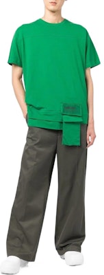 AMBUSH FW22 T-Shirt Hijau Logo Patch & Poket Pinggang. BMAA004F22JER0015552 Lookbook AMBUSH FW22 T-Shirt Hijau Logo Patch & Poket Pinggang. BMAA004F22JER0015552