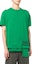 Shop AMBUSH FW22 T-Shirt Hijau Logo Patch & Poket Pinggang. BMAA004F22JER0015552