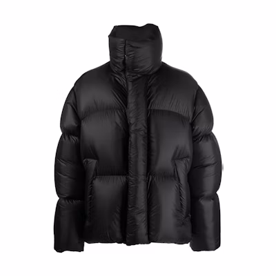 AMBUSH FW22 High-Neck Down Jacket Black BMED016F22FAB0011010