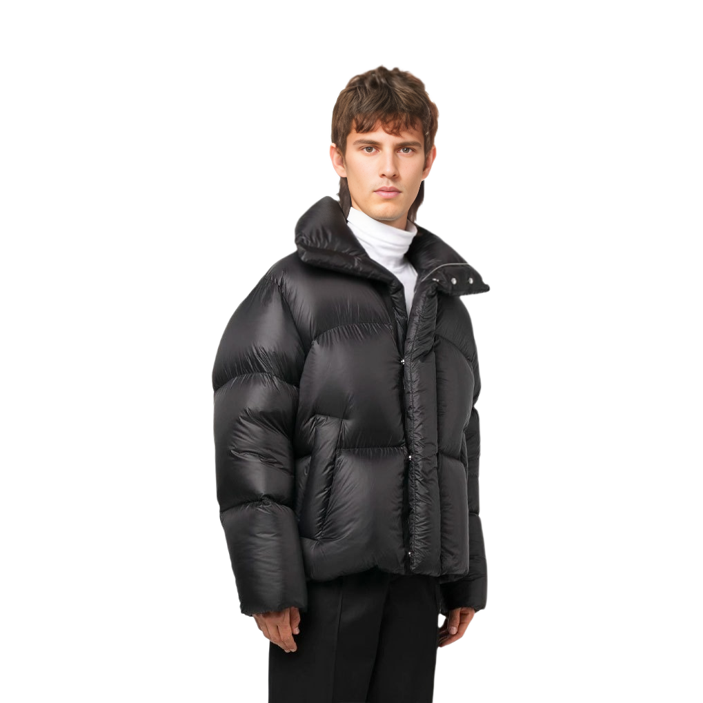 Lookbook AMBUSH FW22  High-Neck Down Jacket Black BMED016F22FAB0011010