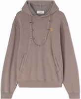 Ambush FW22 Brown Solid Color Oversized Drawstring Hoodie Unisex BMBB023S23FLE0010618 Ambush FW22 Brown Solid Color Oversized Drawstring Hoodie Unisex BMBB023S23FLE0010618