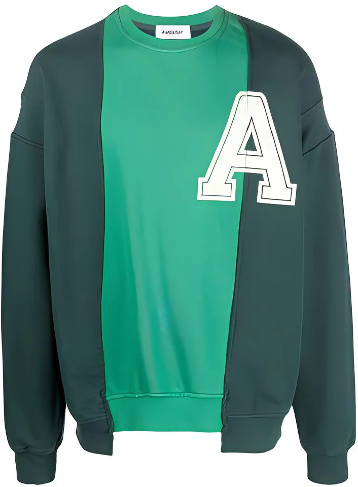 ambush-fw-22-colorblock-crewneck-pullover-sweatshirt-green-bmba-026-f22-fle-0014802