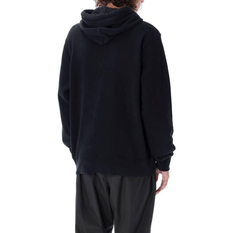 Shop Sudadera con capucha negra multicolor con logo AMBUSH FW22 秋款. BMBB021F22FLE0011084