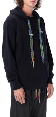 Sudadera con capucha negra multicolor con logo AMBUSH FW22 秋款. BMBB021F22FLE0011084 Purchase Sudadera con capucha negra multicolor con logo AMBUSH FW22 秋款. BMBB021F22FLE0011084