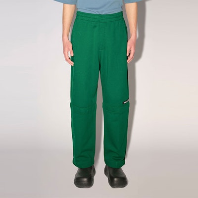 AMBUSH FW22 ソリッドカラー ストレートレッグ イージーパンツ グリーン メンズ BMCH012F22FLE0015555 Lookbook AMBUSH FW22 ソリッドカラー ストレートレッグ イージーパンツ グリーン メンズ BMCH012F22FLE0015555