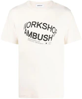 Ambush FW22 Solid Logo Crewneck T-Shirt Men’s Light Beige BMAA064F22JER0010310 Ambush FW22 Solid Logo Crewneck T-Shirt Men’s Light Beige BMAA064F22JER0010310