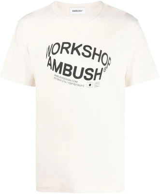 Ambush FW22 Solid Logo Crewneck T-Shirt Men’s Light Beige BMAA064F22JER0010310 Buy Ambush FW22 Solid Logo Crewneck T-Shirt Men’s Light Beige BMAA064F22JER0010310