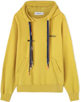 Ambush FW22 Yellow Hoodie with Drawstring Details Unisex BMBB021S23FLE0011610 Ambush FW22 Yellow Hoodie with Drawstring Details Unisex BMBB021S23FLE0011610