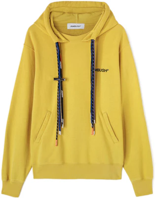 Ambush FW22 Yellow Hoodie with Drawstring Details Unisex BMBB021S23FLE0011610 Buy Ambush FW22 Yellow Hoodie with Drawstring Details Unisex BMBB021S23FLE0011610