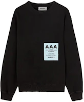 Ambush FW23 Logo Crewneck Pullover Long Sleeve Sweatshirt Black () BMBA033F23FLE0011001 Ambush FW23 Logo Crewneck Pullover Long Sleeve Sweatshirt Black () BMBA033F23FLE0011001
