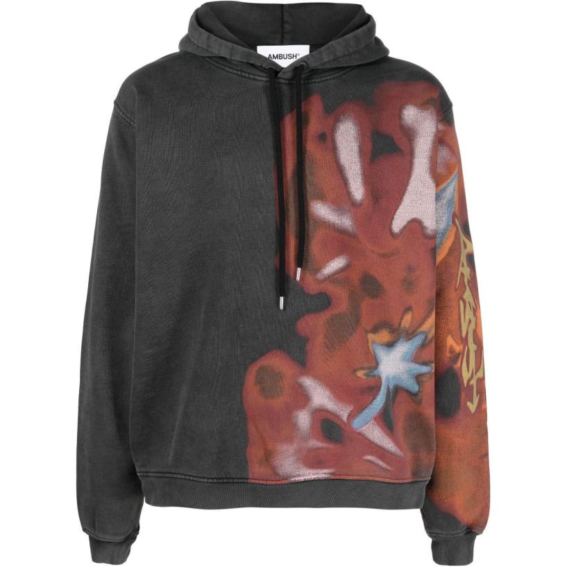 Ambush Graffiti Oversized Hoodie - Multicolor BWBB026F23FLE0011025
