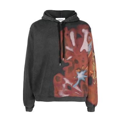 Ambush Graffiti Oversized Hoodie - Multicolor BWBB026F23FLE0011025