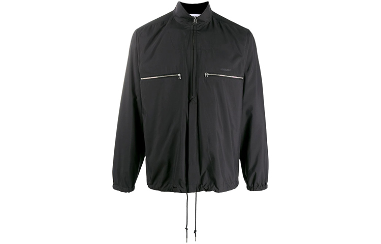 Ambush Half-Zip Windbreaker Jacket Unisex Black 12111819-BLACK