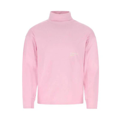Ambush High Neck Pullover Sweatshirt Pink - 12112068PINK