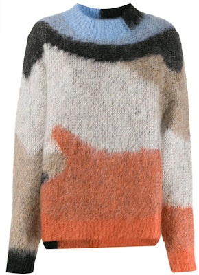 AMBUSH Sweater Rajut Intarsia Uniseks 12111829 Buy AMBUSH Sweater Rajut Intarsia Uniseks 12111829