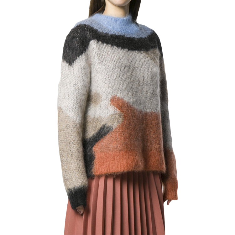 Lookbook AMBUSH Sweater Rajut Intarsia Uniseks 12111829