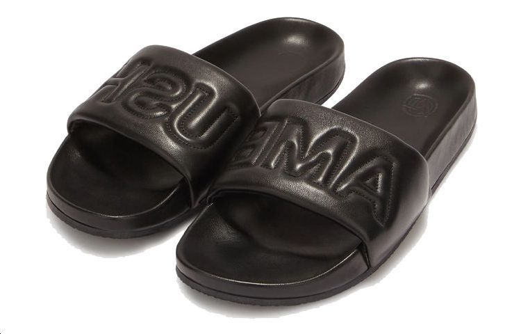 Order Sandalias de Piel AMBUSH 'Negro' BMIC001F21LEA0011010