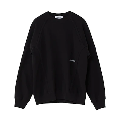 Ambush Letter Logo Pullover Sweatshirt Unisex Black 12111839