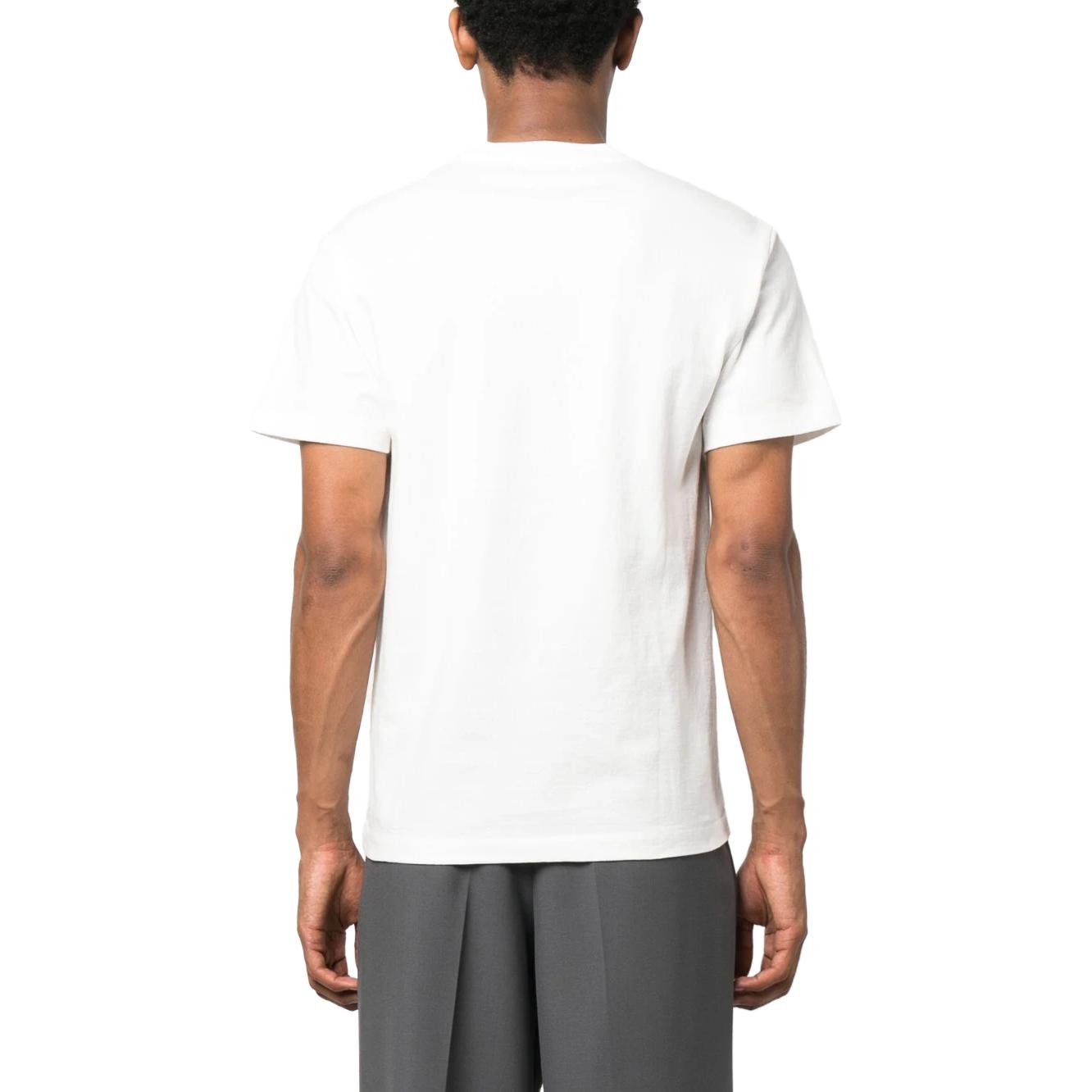 Purchase AMBUSH 字母印花男女同款白色短袖圆领T恤 BWAA037S23JER001-0247