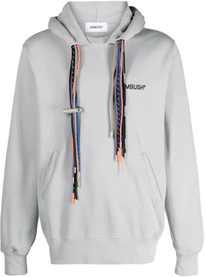 Ambush Letter Print Hoodie Long Sleeve Pullover - Gray BMBB021F23FLE0010610 Buy Ambush Letter Print Hoodie Long Sleeve Pullover - Gray BMBB021F23FLE0010610