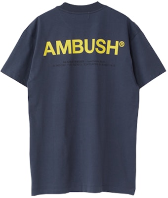 AMBUSH Baju T-Shirt Lelaki Logo Grafik - Biru Navy 12111698 Buy AMBUSH Baju T-Shirt Lelaki Logo Grafik - Biru Navy 12111698