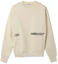 Buy Ambush Logo印花中性圓領衛衣 米白色 常規版型 15380098