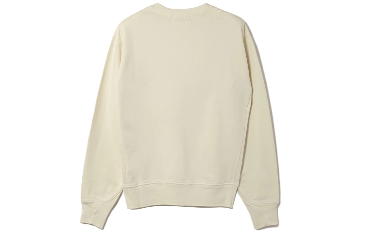 Lookbook Ambush Logo印花中性圓領衛衣 米白色 常規版型 15380098