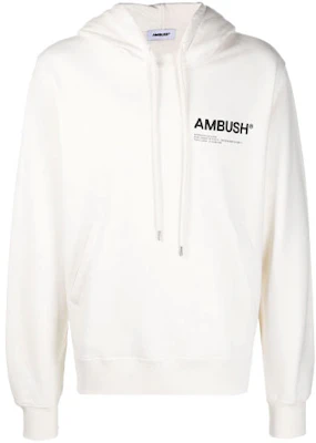 AMBUSH Logo 印花連帽衫 白色 BMBB012F21FLE0010309 Buy AMBUSH Logo 印花連帽衫 白色 BMBB012F21FLE0010309