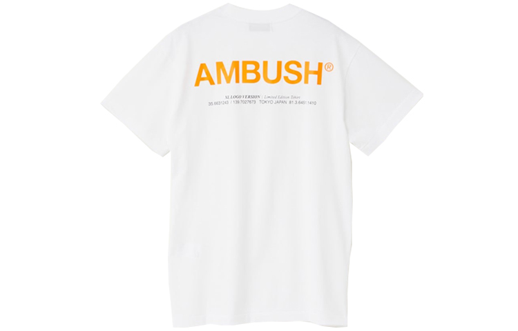 AMBUSH Logo Print T-Shirt White 12111698