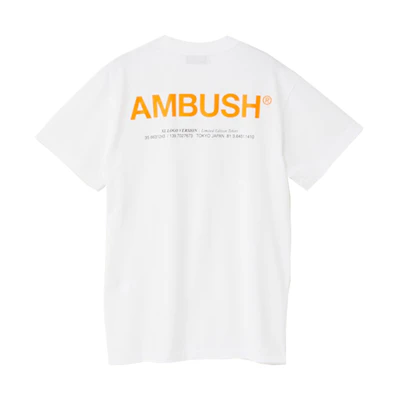 AMBUSH Logo Print T-Shirt White 12111698