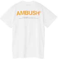 Order AMBUSH Logo Print T-Shirt White 12111698