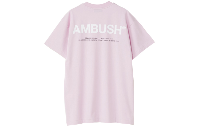 Order Camiseta AMBUSH Logo en Lavanda Púrpura. 12111698