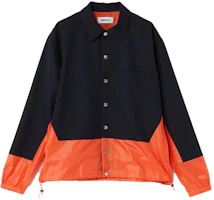 Ambush Men’s Patchwork Colorblock Coach Jacket Black Orange 15380225 Ambush Men’s Patchwork Colorblock Coach Jacket Black Orange 15380225