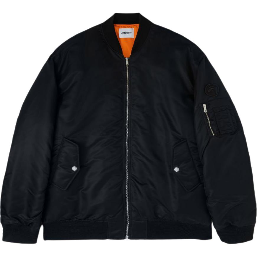 Ambush Minimalist Zip-Up Jacket Black BMEH014F24FAB0011000